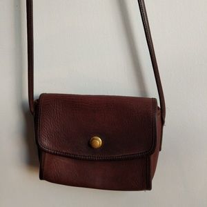 Vintage Brown Coach Chrystie Crossbody Bag